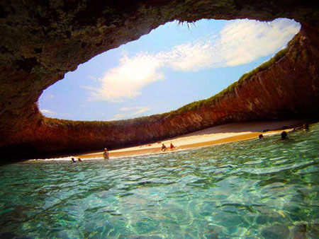 Hidden-beach